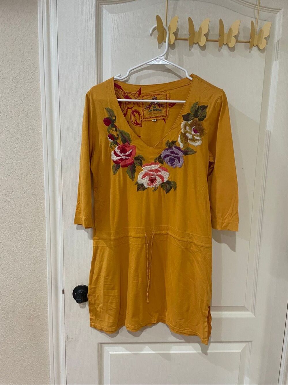 Johnny Was Embroidered Tunic Size dress Medium